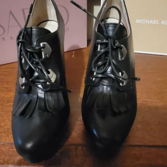 KORS Michael Kors leather wedges - Picture 8 of 12